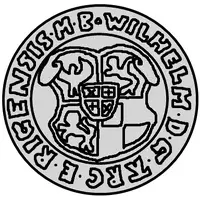 1/2 Mark - Wilhelm von Fürstenberg and Wilhelm von Brandenburg Riga