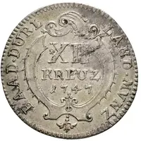 12 Kreuzer - Charles Frederick