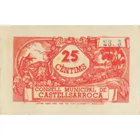 25 Céntimos Castellsarroca