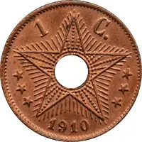 1 Centime - Albert I