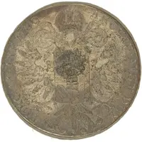 1200 Réis - Luis I Crown 'G.P' countermarked over 1 Thaler - Maria Theresa, Austria