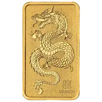 Bar - 1 Ounce Gold - Perth Mint Lunar Dragon
