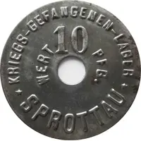 10 Pfennig - Sprottau Kriegs-Gefangenen-Lager