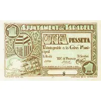 1 Peseta Taradell
