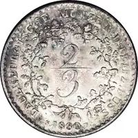 ⅔ Thaler - Frederick VI