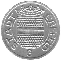 10 Pfennig - Crefeld