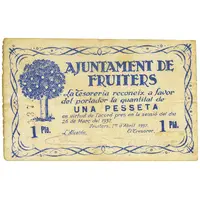 1 Peseta Fruiters