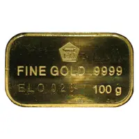 Bar - 100 Gram Gold Logam Mulia