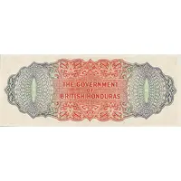 5 Dollars - George VI Red