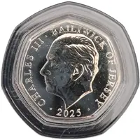 50 Pence - Charles III Anderson Air Raid Shelter