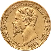 20 Lire - Victor Emmanuel II