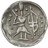 1 Obol Antiochos imitation, Samarqand, regular archer