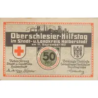 50 Pfennig Oberschlesier-Hilfstag