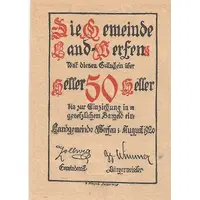 50 Heller Werfen