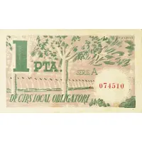 1 Peseta Torrelles de Foix