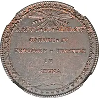 8 Reales - Carlos IV Proclamation coinage