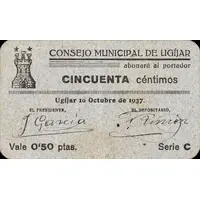 50 Céntimos Ugíjar