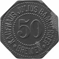 50 Pfennigs - Bremen Kaufhaus Julius Bamberger