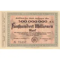 500 000 000 Mark