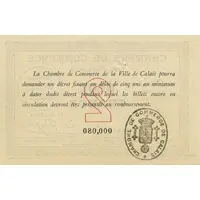 2 francs - Chambre de Commerce de Calais [62]