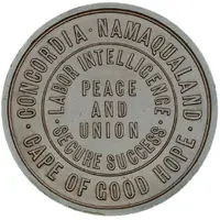 Medal - Victoria South African Exhibition, English