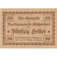 50 Heller Götzendorf