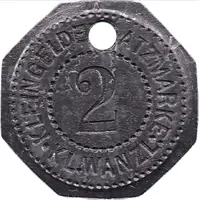 2 Pfennig - Klein-Wanzleben Z.K.W.v.R. and G. A.-G.
