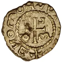 Tremissis - Moneyer Mariulfus Brive mint