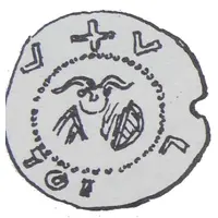 Denier Bracteate - Wladyslaw III Spindleshanks or Wladyslaw Odonic Gniezno or Poznań mint