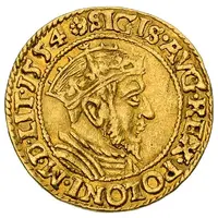 Dukat gdański - Sigismund II Augustus Gdańsk mint