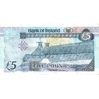 5 Pounds Bank of Ireland