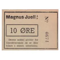 10 Øre Magnus Juell AS