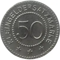 50 Pfennig - Landeshut, Schlesien