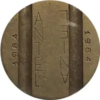 Telephone Token ANTEL double inscription with date