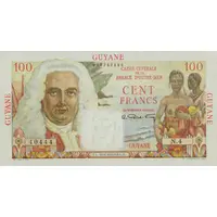100 Francs - La Bourdonnais