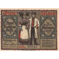 1 Mark Spar- und Darlehnskasse