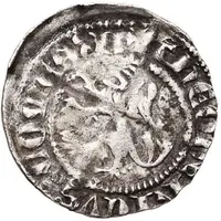 1/2 Groat with Lion - Theoderic