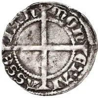 1/2 Groat with Lion - Theoderic