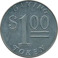 1 Dollar Gaming Token - Casino Monrovia