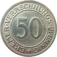50 Pfennig - Bremen