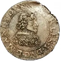 Double Tournois - Charles I 17th type