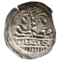 Denier Bracteate - Mieszko III the Old Gniezno or Kalisz mint