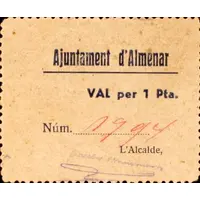 1 Peseta Almenar