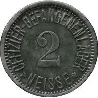 2 Pfennig - Neisse Offizier Gefangenenlager