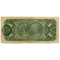 1 Peso El Banco Nacional de México