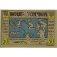 50 Pfennig Nordhausen-Wernigeroder Eisenbahngesellschaft