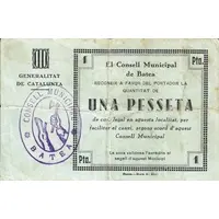 1 Peseta Batea