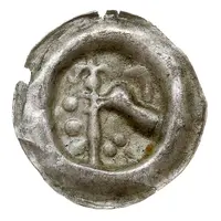 Denier Bracteate - Swietopelk II the Great Gdańsk mint