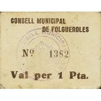 1 Peseta Folgueroles