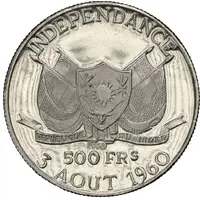 500 Francs Independence, essai